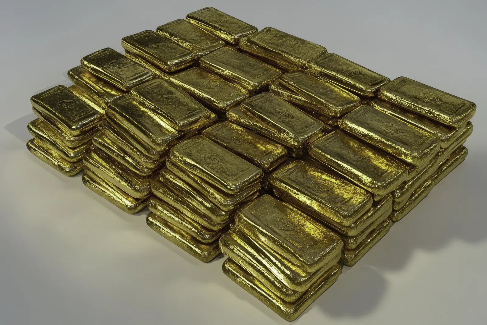 Gold bullion bars